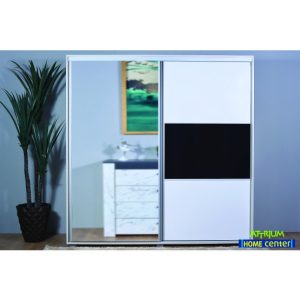 Ema klizni garderober- univer + medijapan + ogledalo