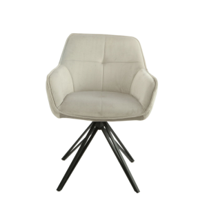 Trpezarijska stolica 1353 Bež/Svetlo siva