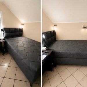 Francuski lezaj izdvojene kocke